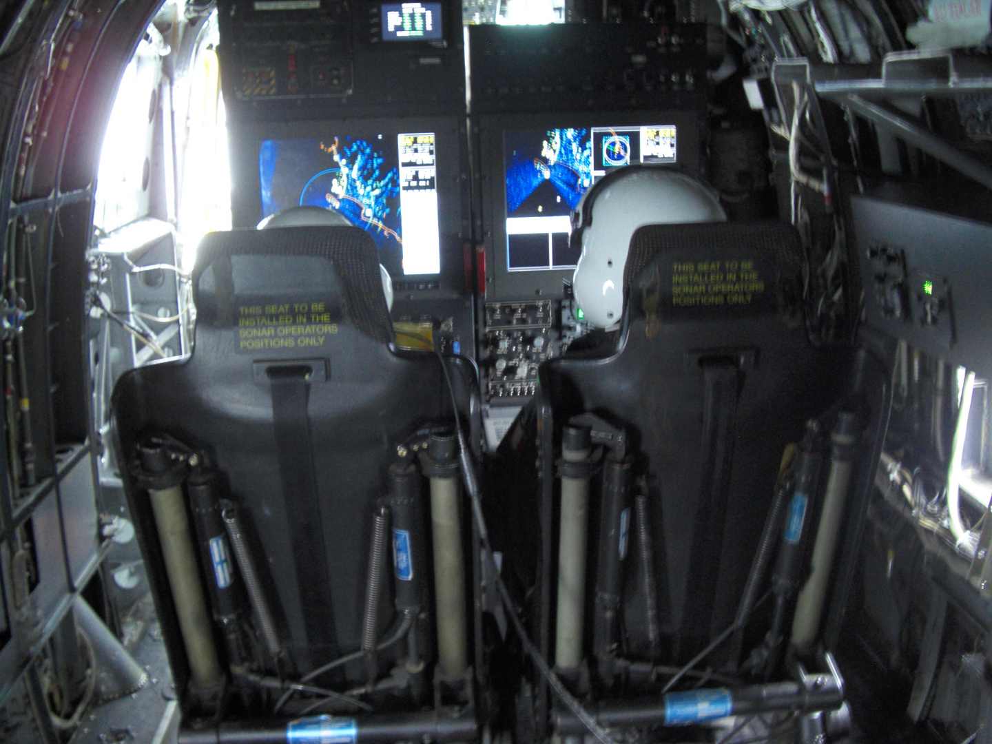 An example of a scorpio mission system installed on an aircraft.