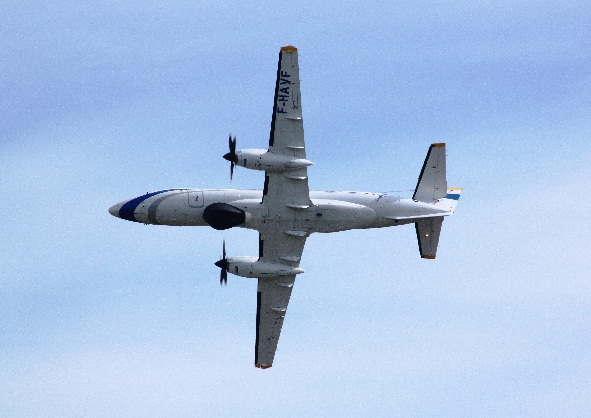 JETSTREAM 41 in flight.