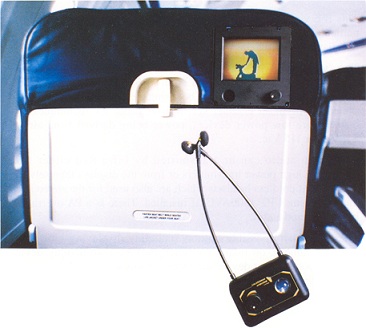 Cabin Audio / Video equipment shown installed and operating.