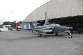 B-200 on the ground.